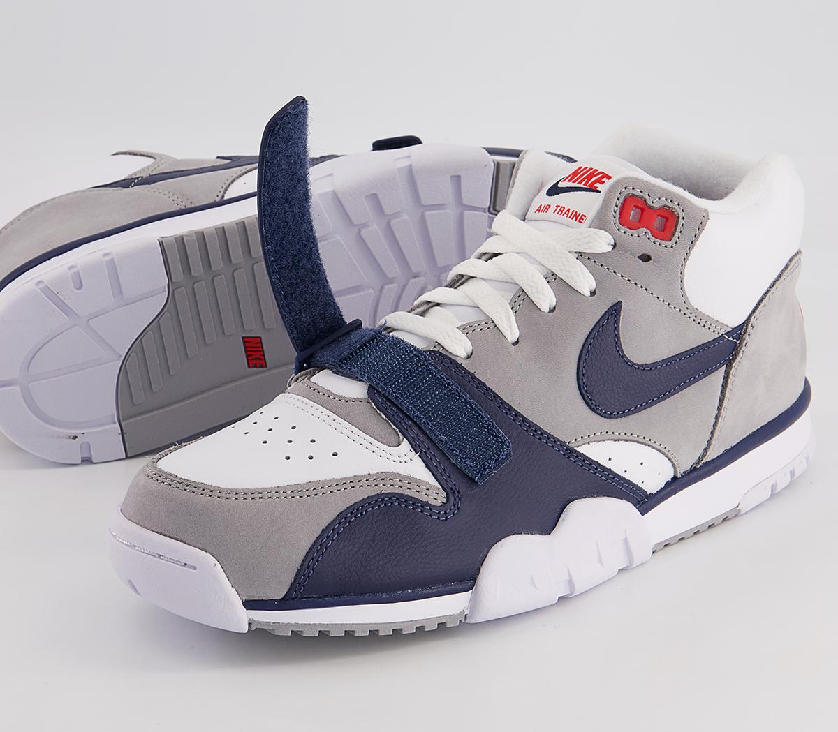 Nike Air Trainer 1 Nike Air Trainer 1 Whitemidnight Navymed Greychile Red