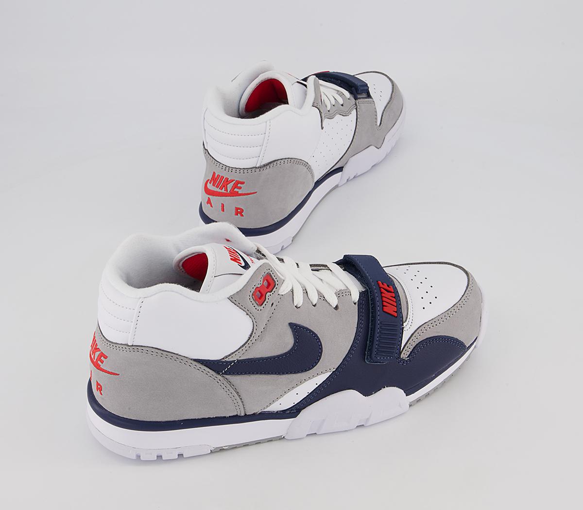 Nike Air Trainer 1 Nike Air Trainer 1 Whitemidnight Navymed Greychile Red