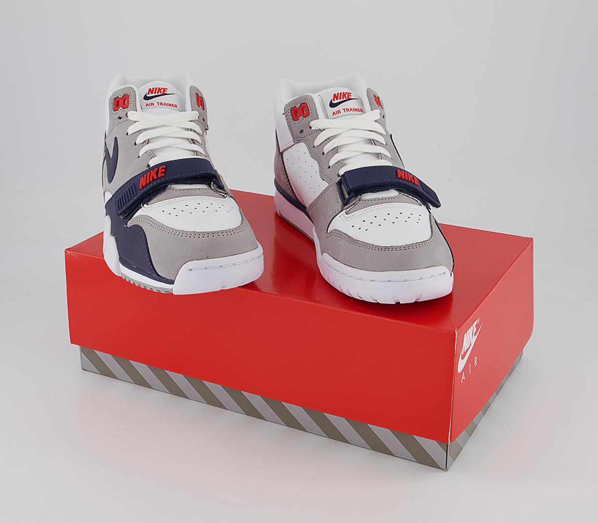 Nike Air Trainer 1 Nike Air Trainer 1 Whitemidnight Navymed Greychile Red