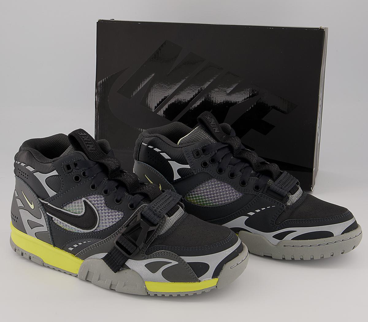 Nike Air Trainer 1 Trainers Nike Air Trainer 1 Trainers Dark Smoke Grey Black Iron Grey Off Noir