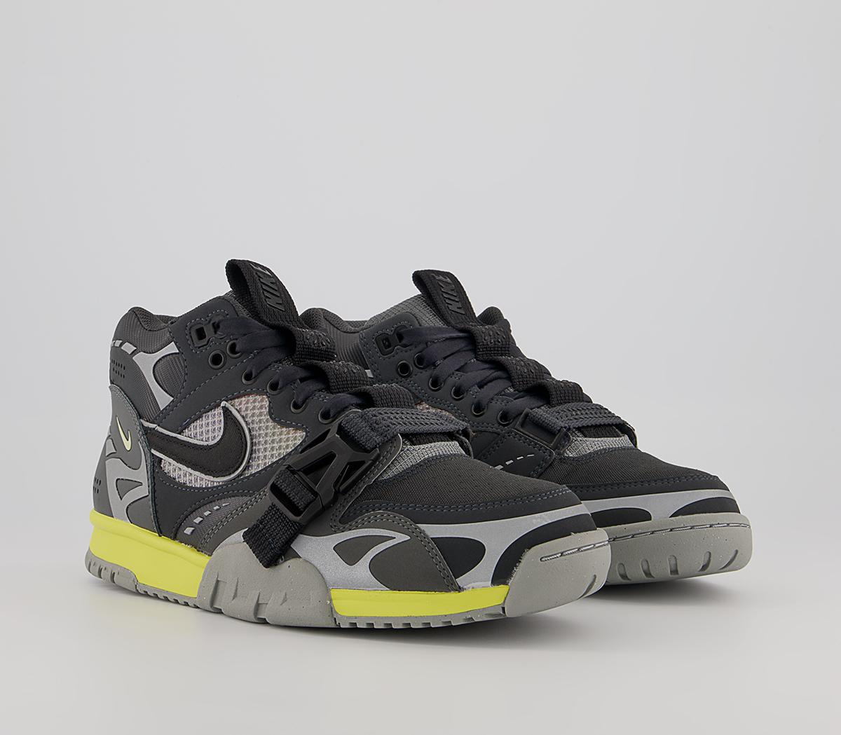 Nike Air Trainer 1 Trainers Nike Air Trainer 1 Trainers Dark Smoke Grey Black Iron Grey Off Noir