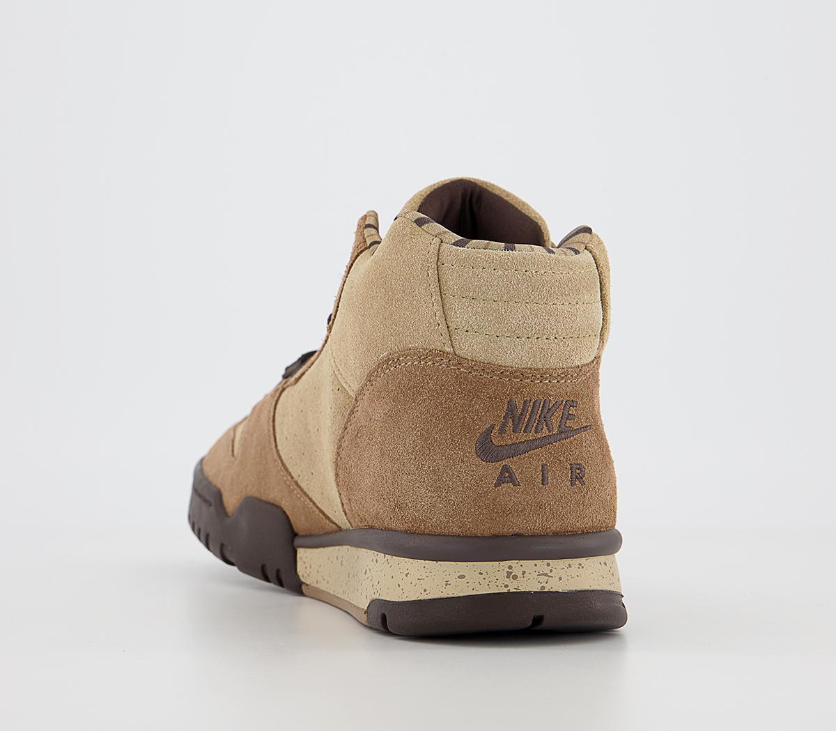 NikeAir Trainer 1 Hay Baroque Brown Taupe Varsity Red