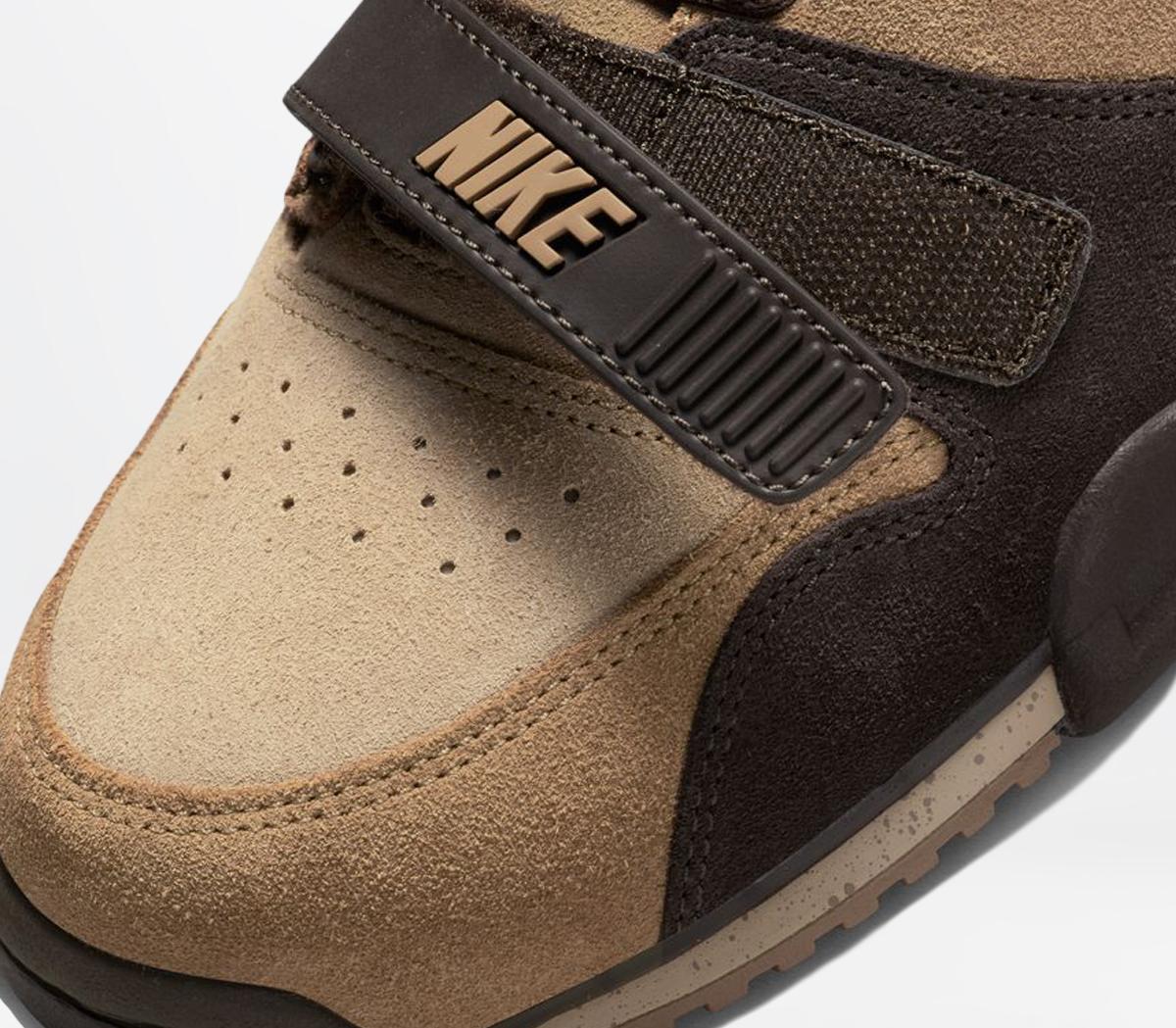 NikeAir Trainer 1 Hay Baroque Brown Taupe Varsity Red