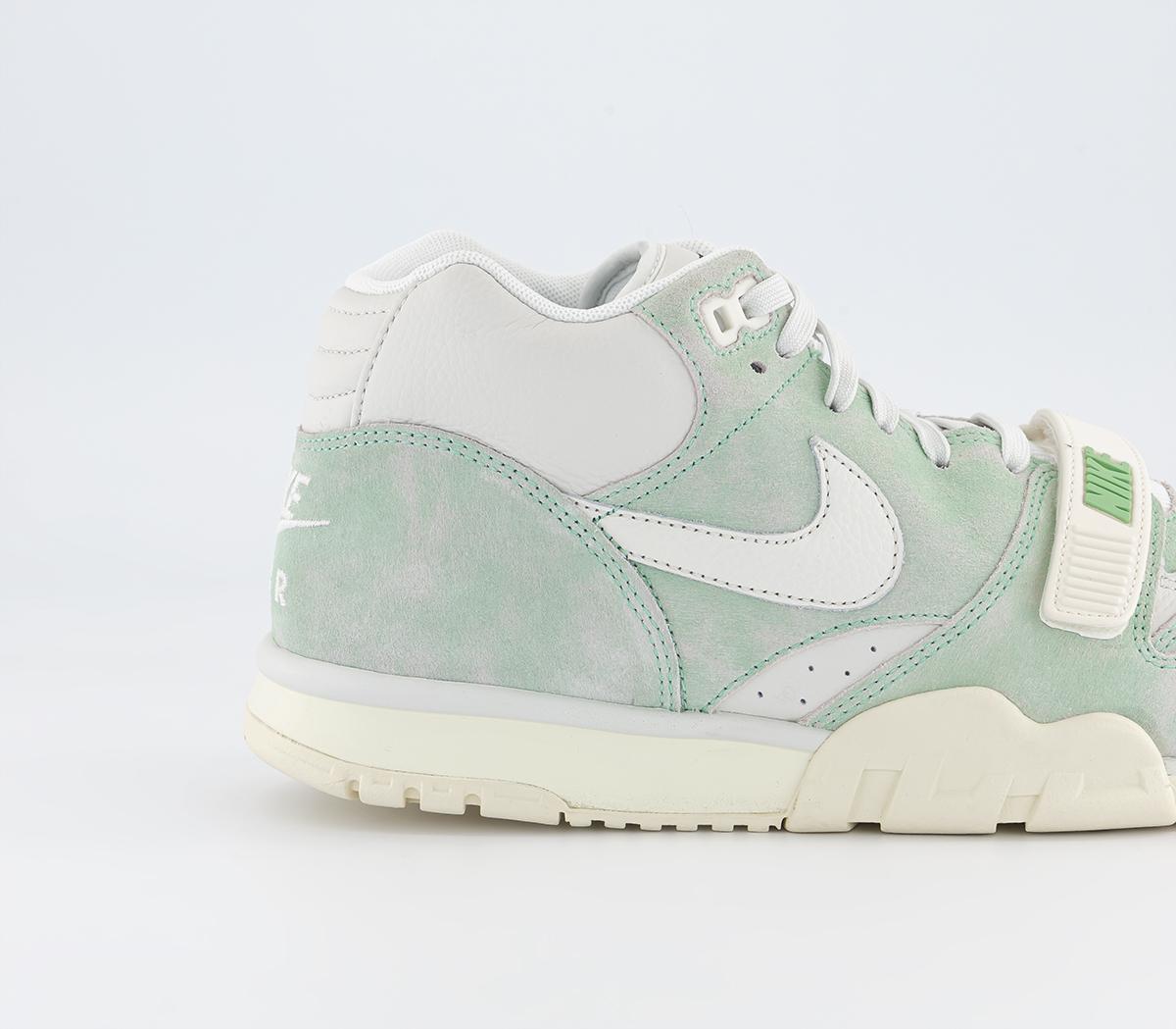Nike Air Trainer 1 Trainers Nike Air Trainer 1 Trainers Enamel Green Sail Summit White Coconut Milk