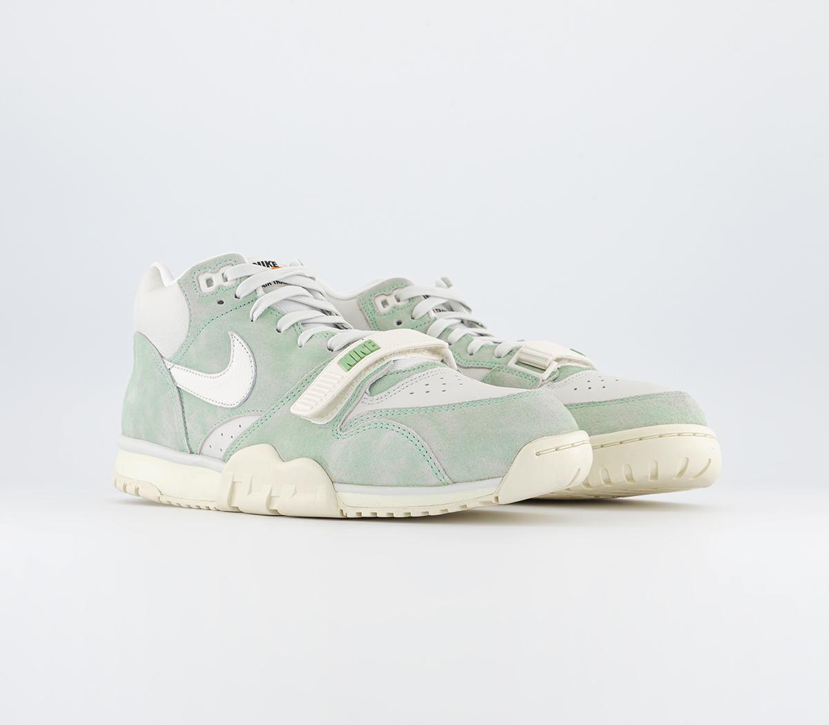 Nike Air Trainer 1 Trainers Nike Air Trainer 1 Trainers Enamel Green Sail Summit White Coconut Milk