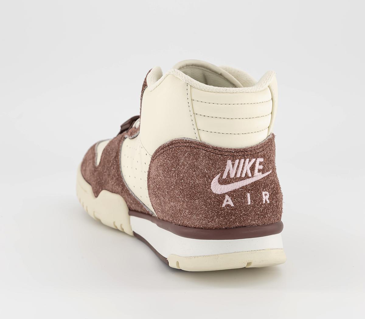 NikeAir Trainer 1 Trainers Dark Pony Medium Soft Pink Coconut Milk Sail