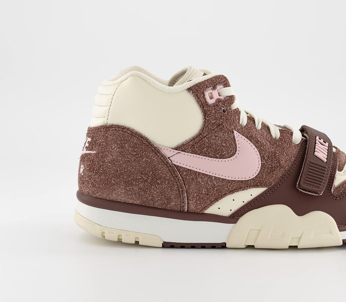 NikeAir Trainer 1 Trainers Dark Pony Medium Soft Pink Coconut Milk Sail