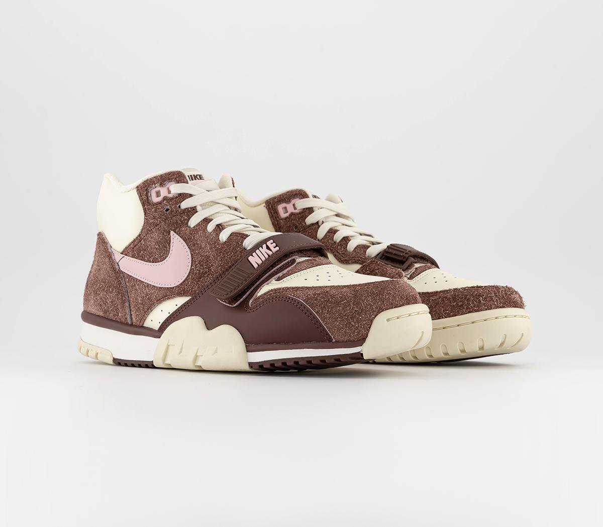 NikeAir Trainer 1 Trainers Dark Pony Medium Soft Pink Coconut Milk Sail