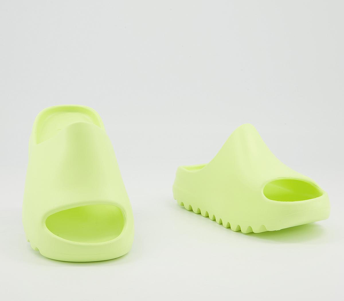 adidas YeezyYeezy Kids SlidesGlow Green