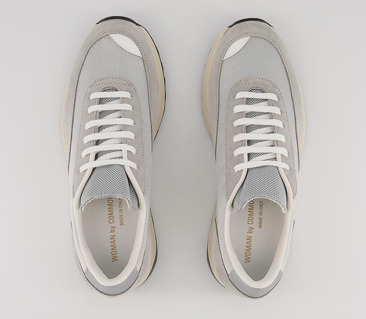 Common Projects Track 80 Metallic Trainers W Common Projects Track 80 Metallic Trainers W Grey