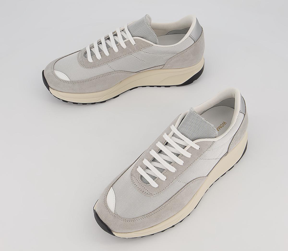 Common Projects Track 80 Metallic Trainers W Common Projects Track 80 Metallic Trainers W Grey