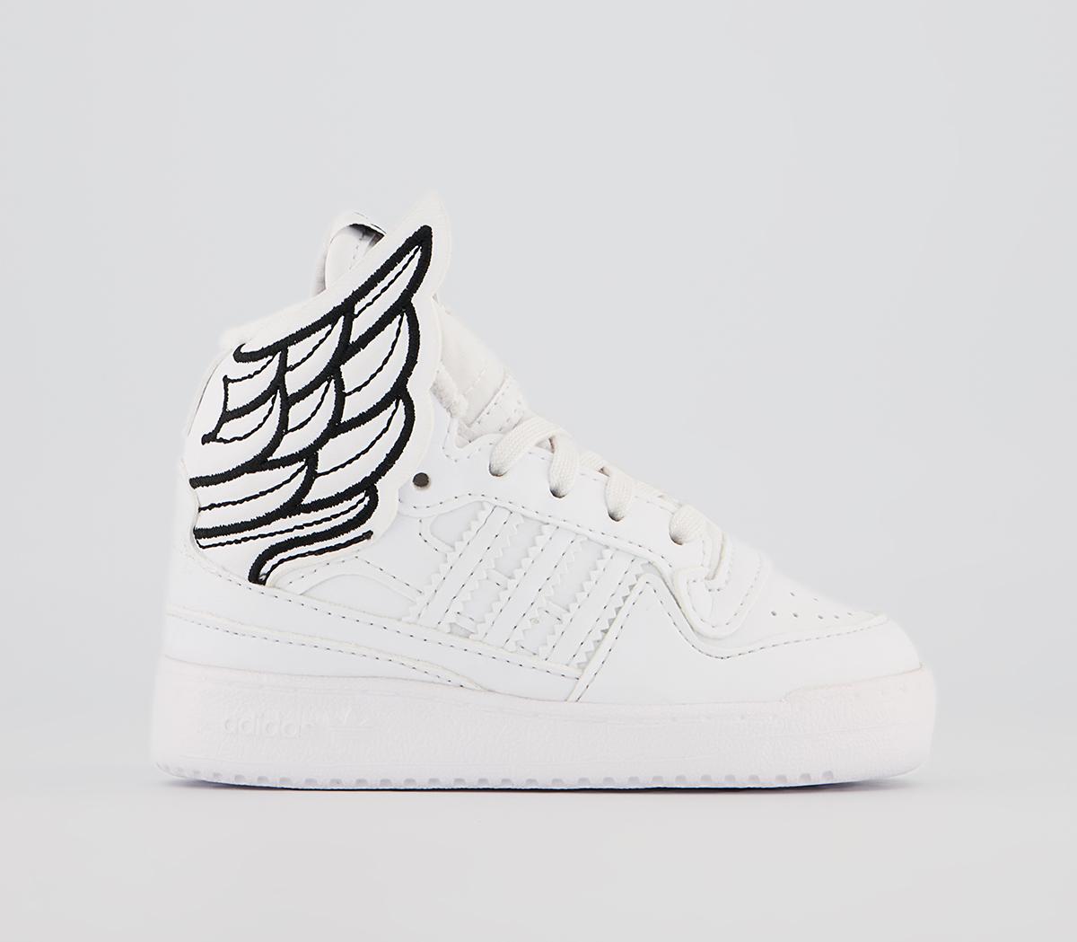 Js New Wings Kids Trainers White White Core Black