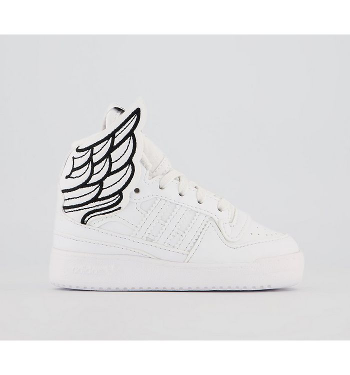Adidas Js New Wings Kids Trainers White White Core Black