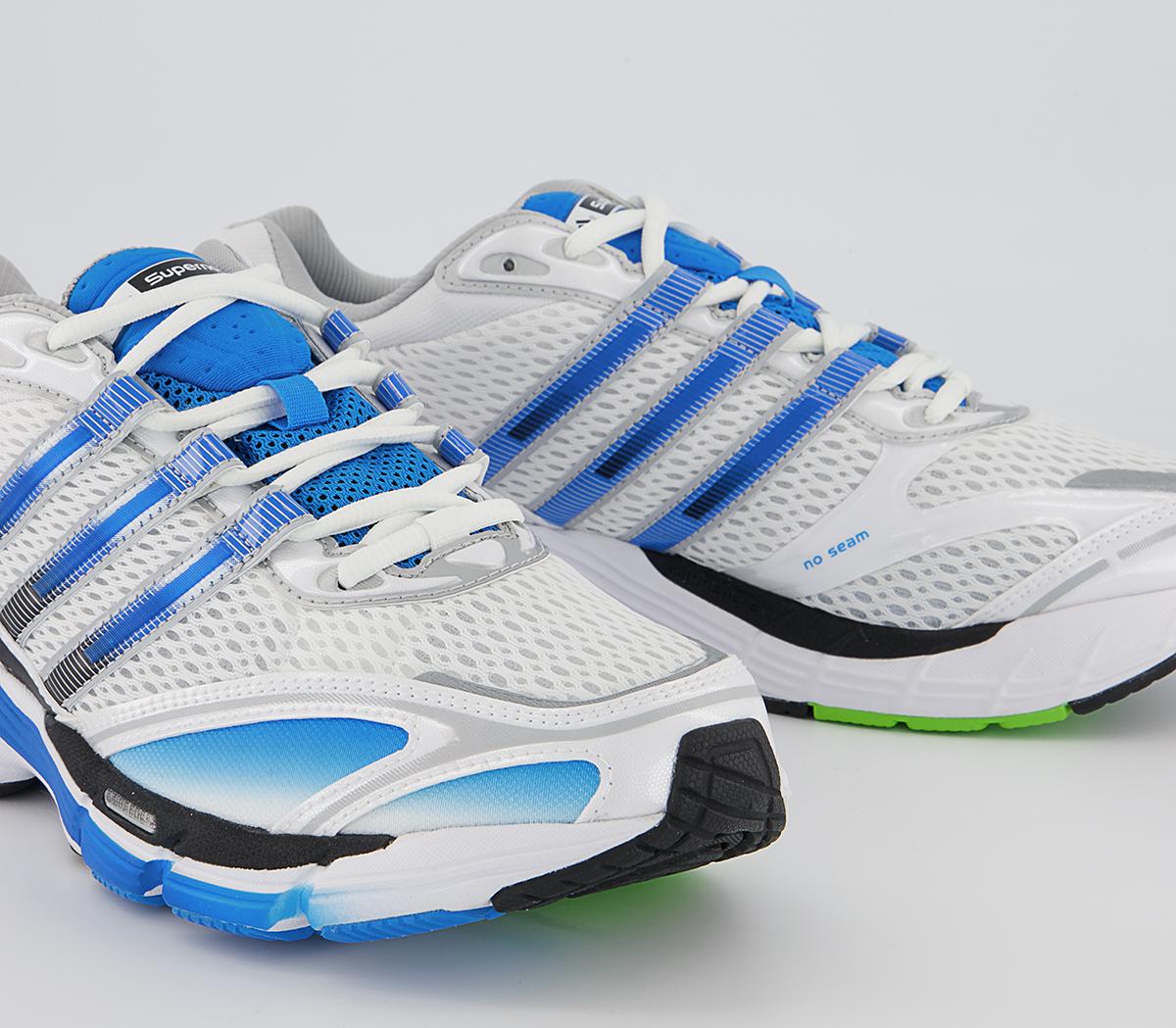 adidas Supernova Cushion 7 Trainers adidas Supernova Cushion 7 Trainers White Blue Rush Semi Solar Green