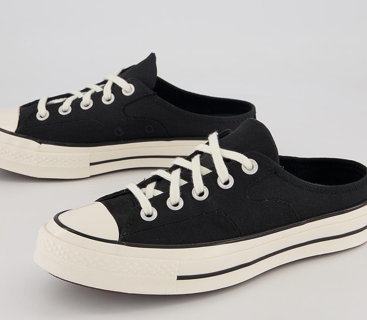 Converse Chuck 70s Mule Trainers Converse Chuck 70s Mule Trainers Black Black Egret