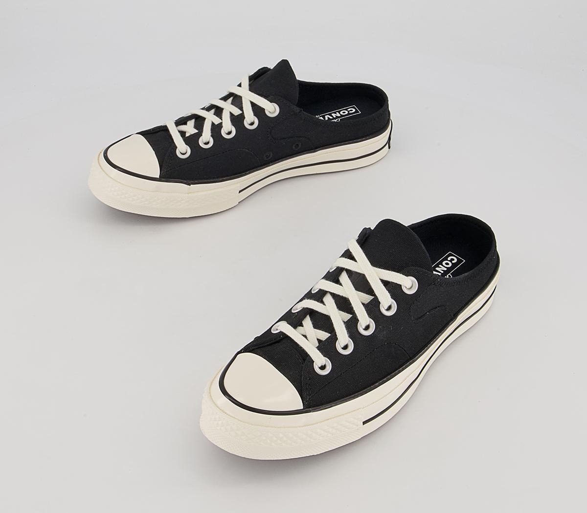 Converse Chuck 70s Mule Trainers Converse Chuck 70s Mule Trainers Black Black Egret