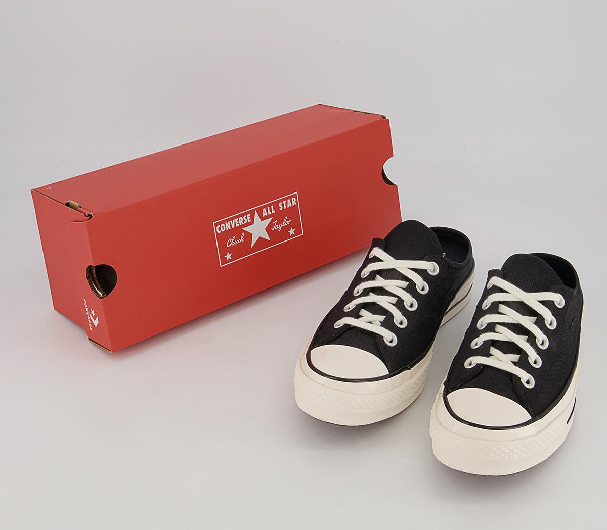 Converse Chuck 70s Mule Trainers Converse Chuck 70s Mule Trainers Black Black Egret