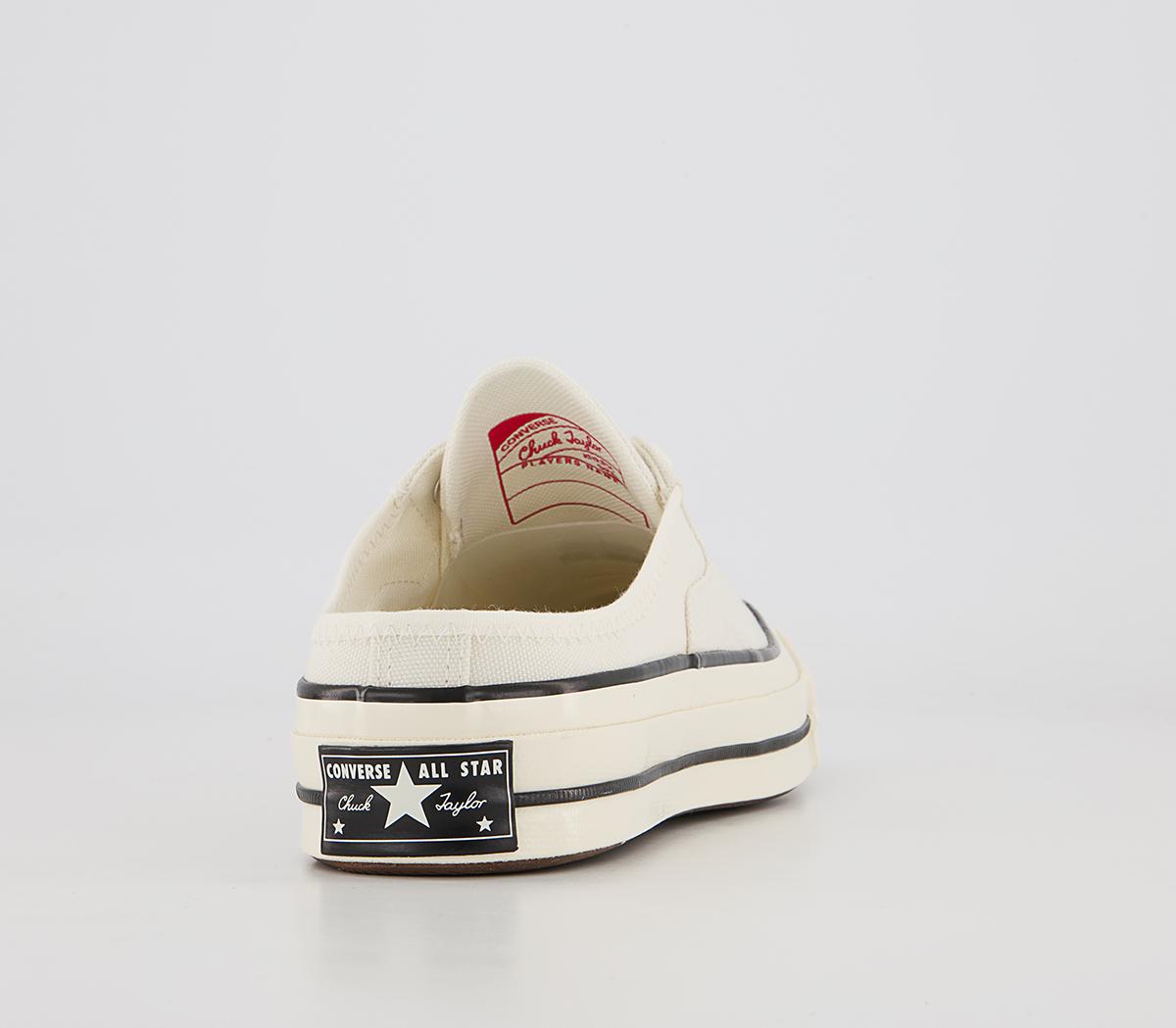 Converse Chuck 70s Mule Trainers Converse Chuck 70s Mule Trainers Egret Black Black