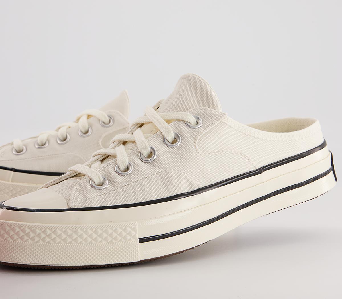 Converse Chuck 70s Mule Trainers Converse Chuck 70s Mule Trainers Egret Black Black