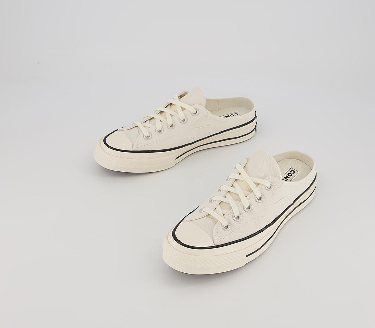 Converse Chuck 70s Mule Trainers Converse Chuck 70s Mule Trainers Egret Black Black