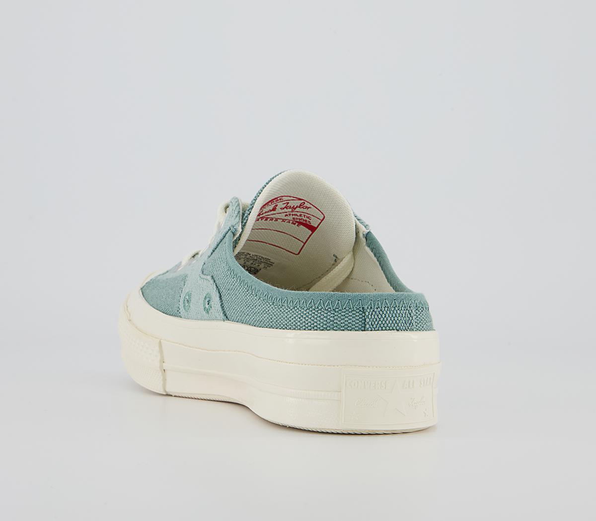 Converse Chuck 70 Slip On Mule Trainers Converse Chuck 70 Slip On Mule Trainers Jade Unity Egret
