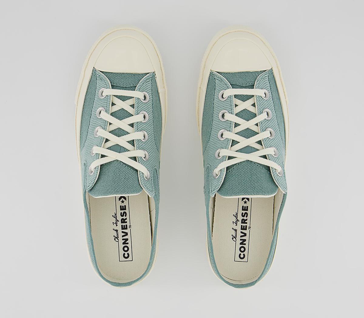 Converse Chuck 70 Slip On Mule Trainers Converse Chuck 70 Slip On Mule Trainers Jade Unity Egret