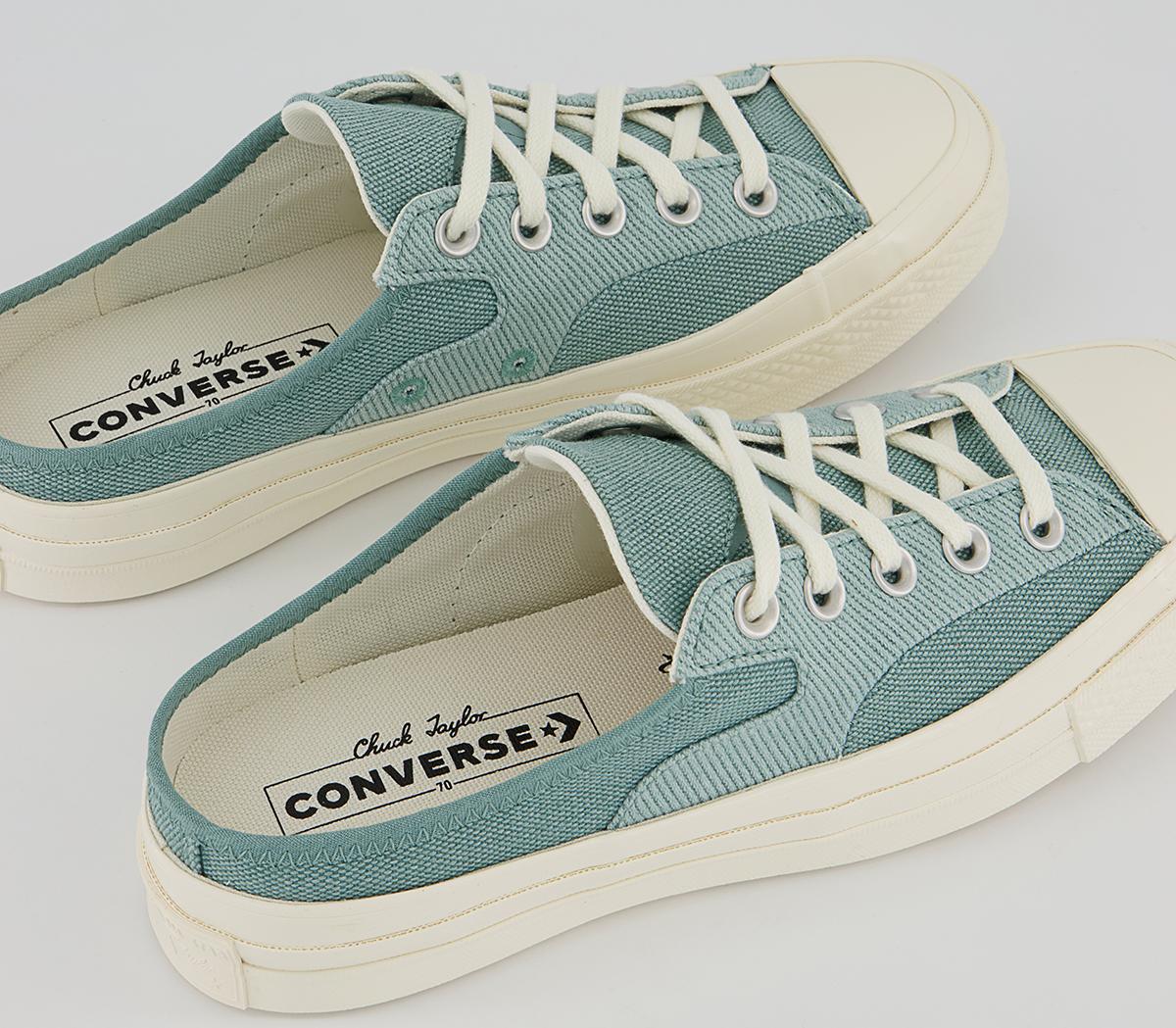 Converse Chuck 70 Slip On Mule Trainers Converse Chuck 70 Slip On Mule Trainers Jade Unity Egret