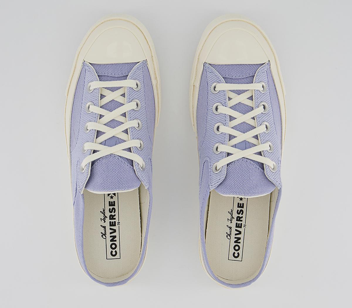 Converse Chuck 70 Slip On Mule Trainers Converse Chuck 70 Slip On Mule Trainers Serene Sapphire Egret