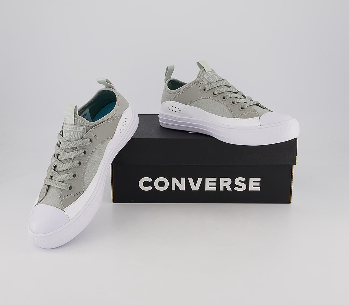 Converse Chuck Taylor All Star Wave Ultra Trainers Converse Chuck Taylor All Star Wave Ultra Trainers Sage White Light Silver
