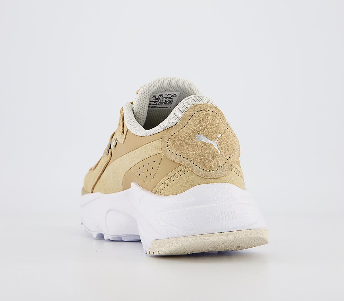 PUMAOrkid TrainersPale Khaki White