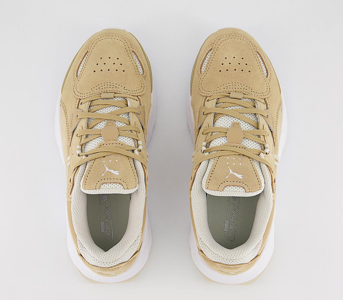 PUMAOrkid TrainersPale Khaki White