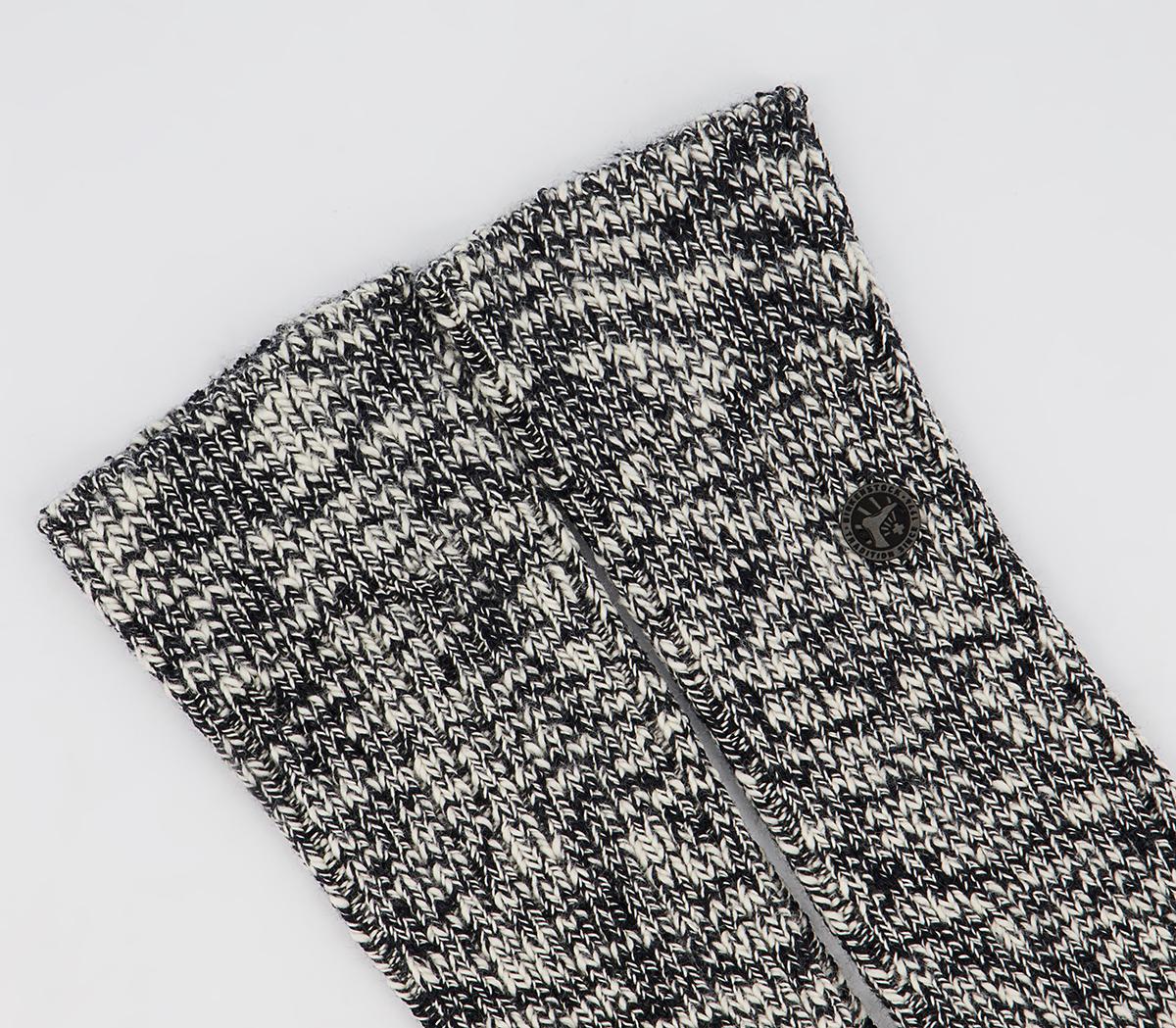 BIRKENSTOCKCotton Slub Socks BIRKENSTOCKCotton Slub SocksBlack Grey