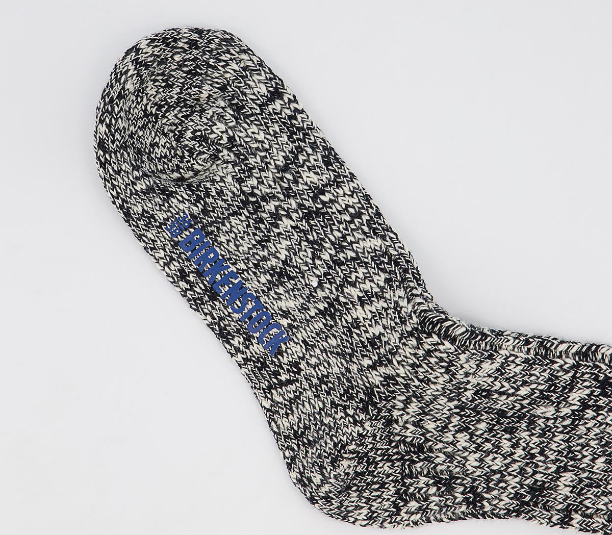 BIRKENSTOCKCotton Slub Socks BIRKENSTOCKCotton Slub SocksBlack Grey