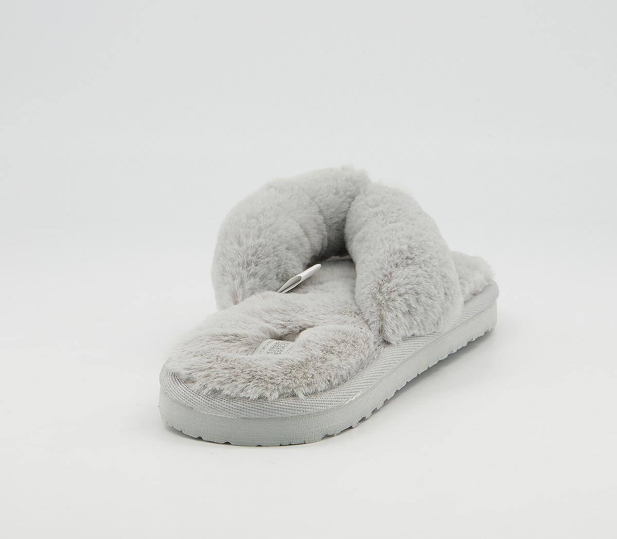 Puma Fluff Flip Flops Puma Fluff Flip Flops High Rise Puma Silver