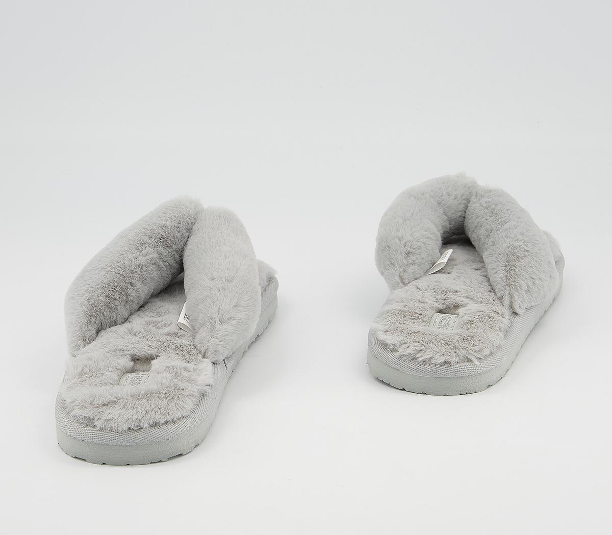 Puma Fluff Flip Flops Puma Fluff Flip Flops High Rise Puma Silver