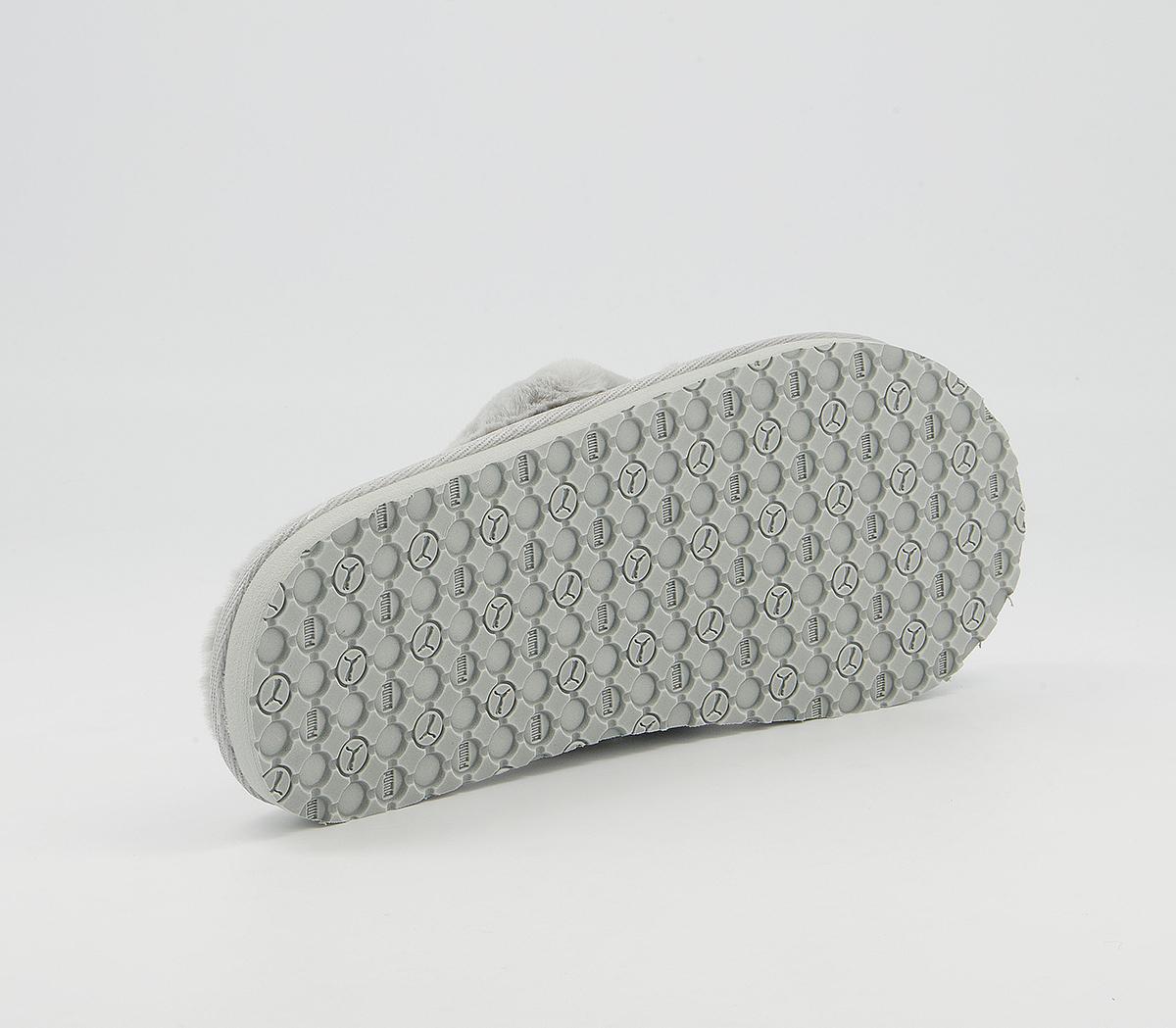 Puma Fluff Flip Flops Puma Fluff Flip Flops High Rise Puma Silver