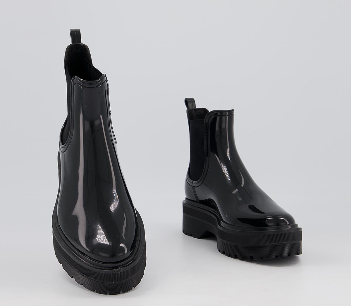 Lemon Jelly Netty Chelsea Rainboots Lemon Jelly Netty Chelsea Rainboots Black