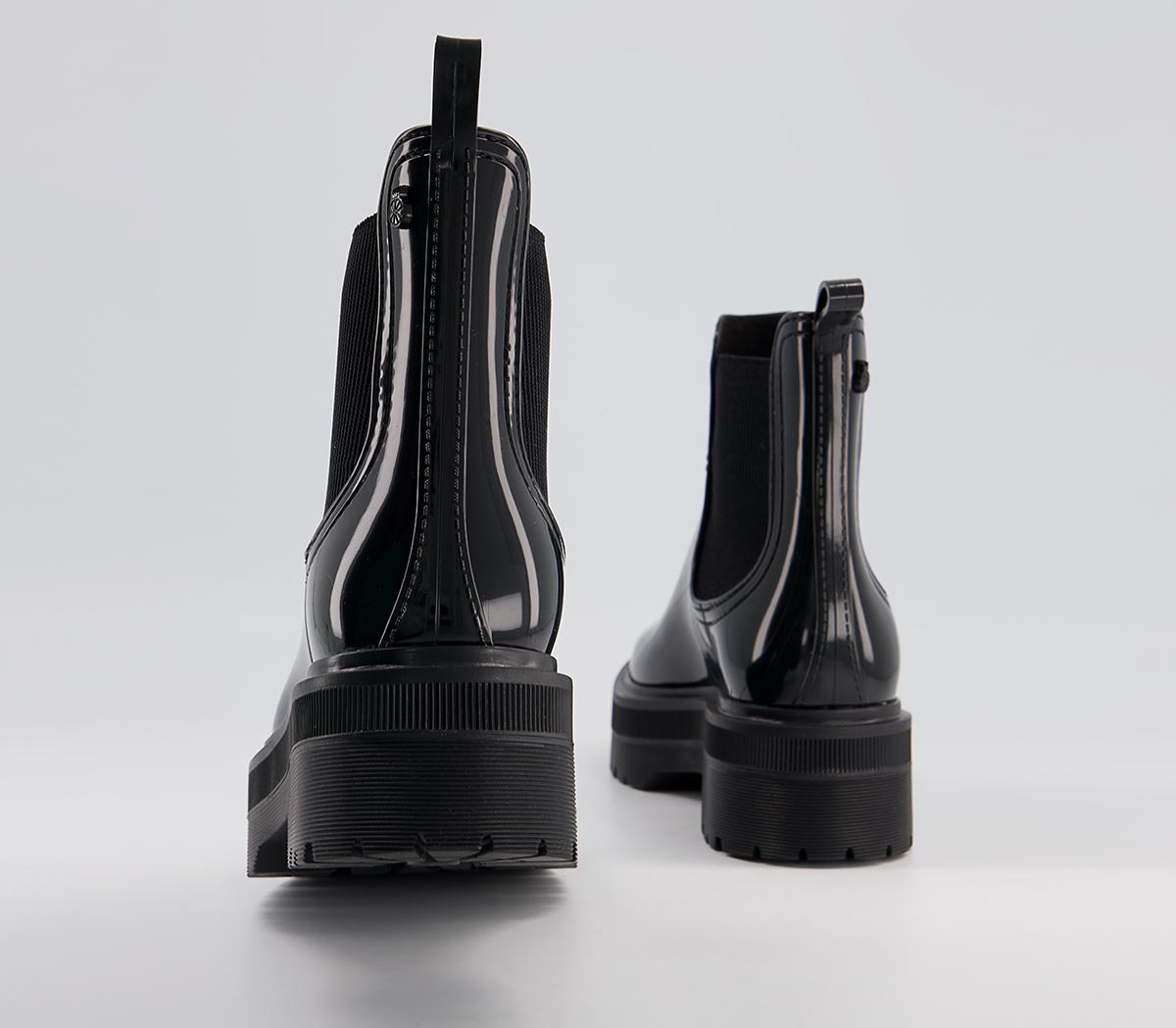 Lemon Jelly Netty Chelsea Rainboots Lemon Jelly Netty Chelsea Rainboots Black