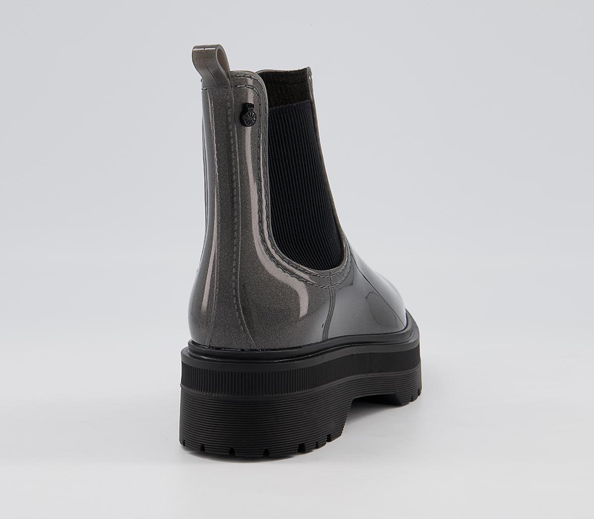 Lemon Jelly Netty Chelsea Rainboots Lemon Jelly Netty Chelsea Rainboots Metal Grey