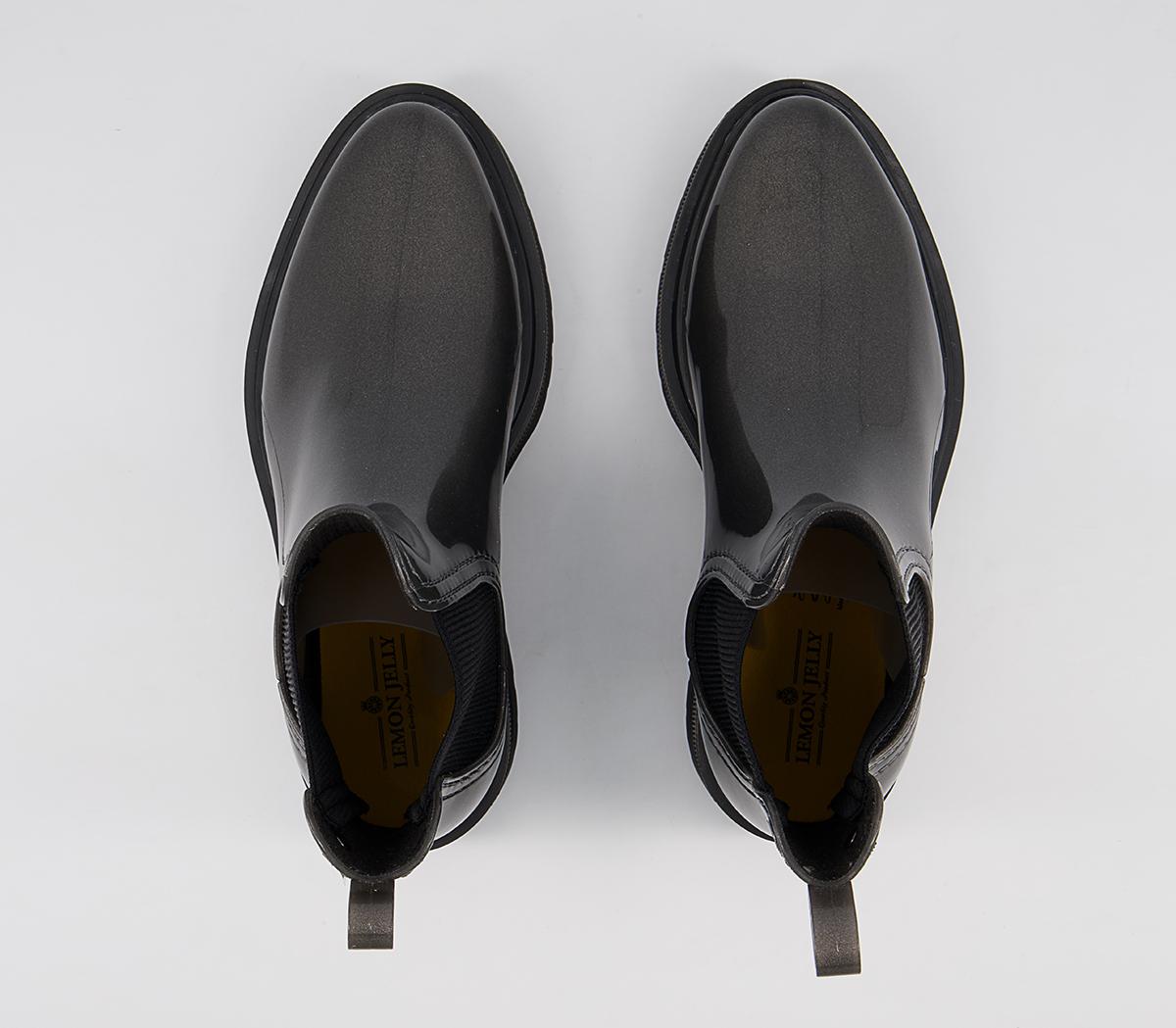 Lemon Jelly Netty Chelsea Rainboots Lemon Jelly Netty Chelsea Rainboots Metal Grey