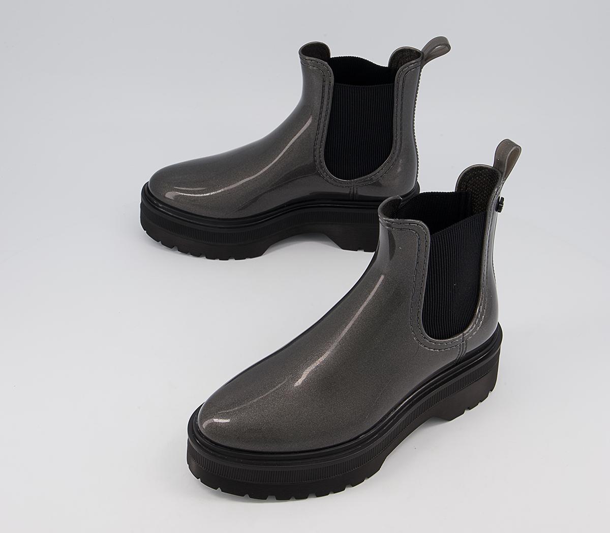 Lemon Jelly Netty Chelsea Rainboots Lemon Jelly Netty Chelsea Rainboots Metal Grey