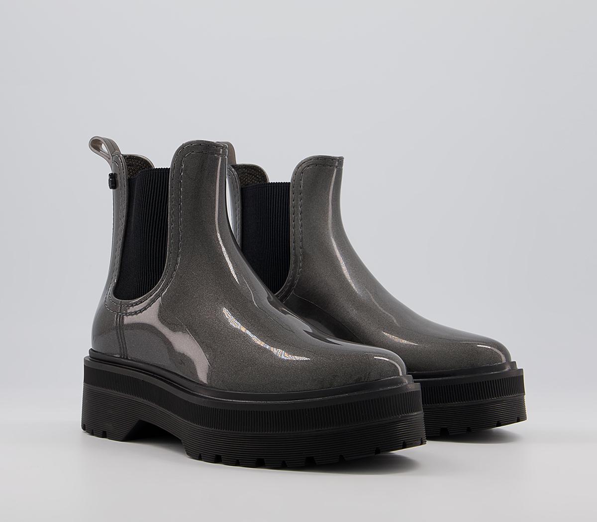 Lemon Jelly Netty Chelsea Rainboots Lemon Jelly Netty Chelsea Rainboots Metal Grey