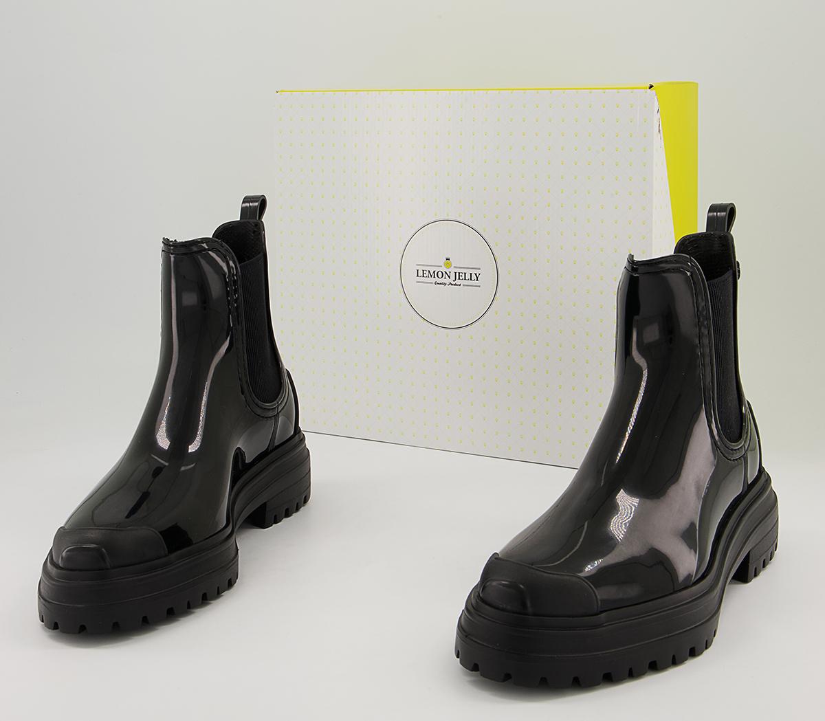 Lemon Jelly Stroller Chelsea Rainboots Lemon Jelly Stroller Chelsea Rainboots Black