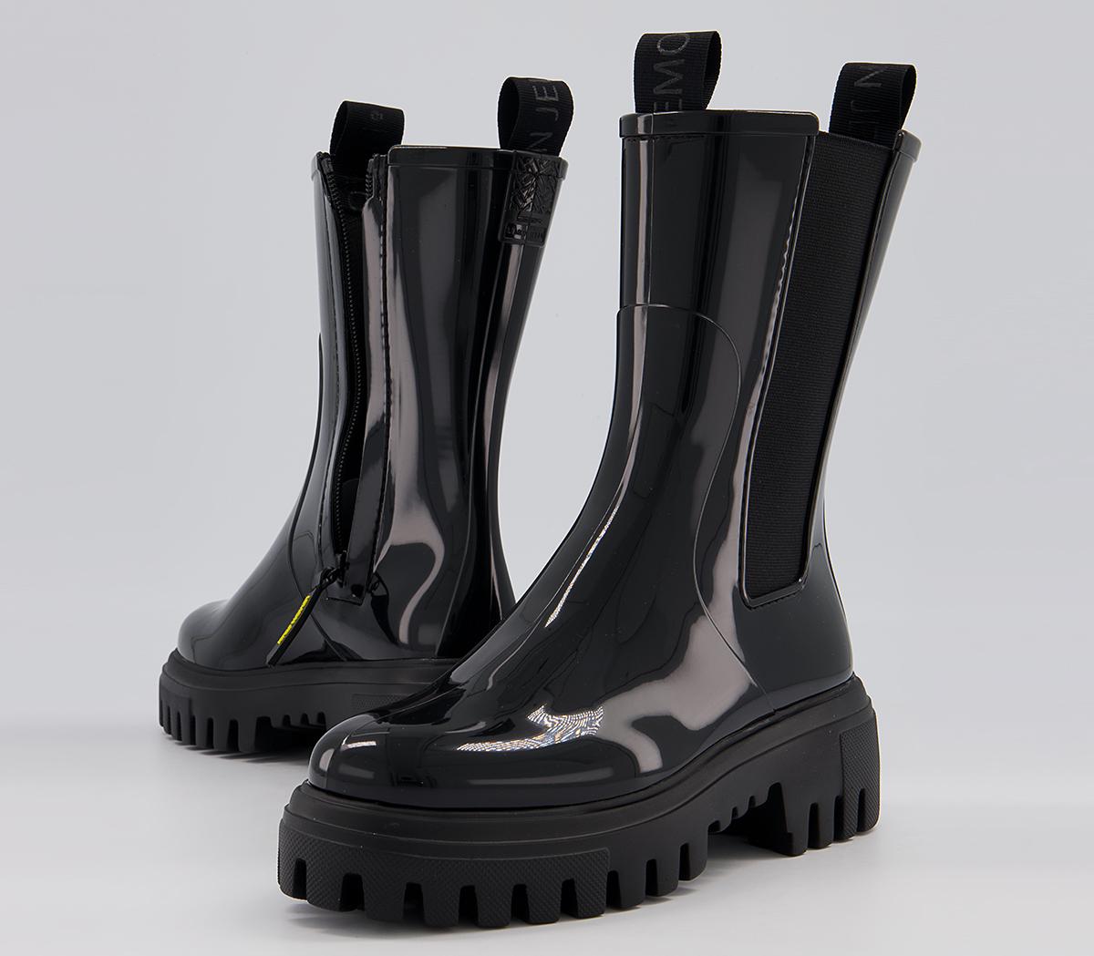 Lemon Jelly City Tall Rainboots Lemon Jelly City Tall Rainboots Black