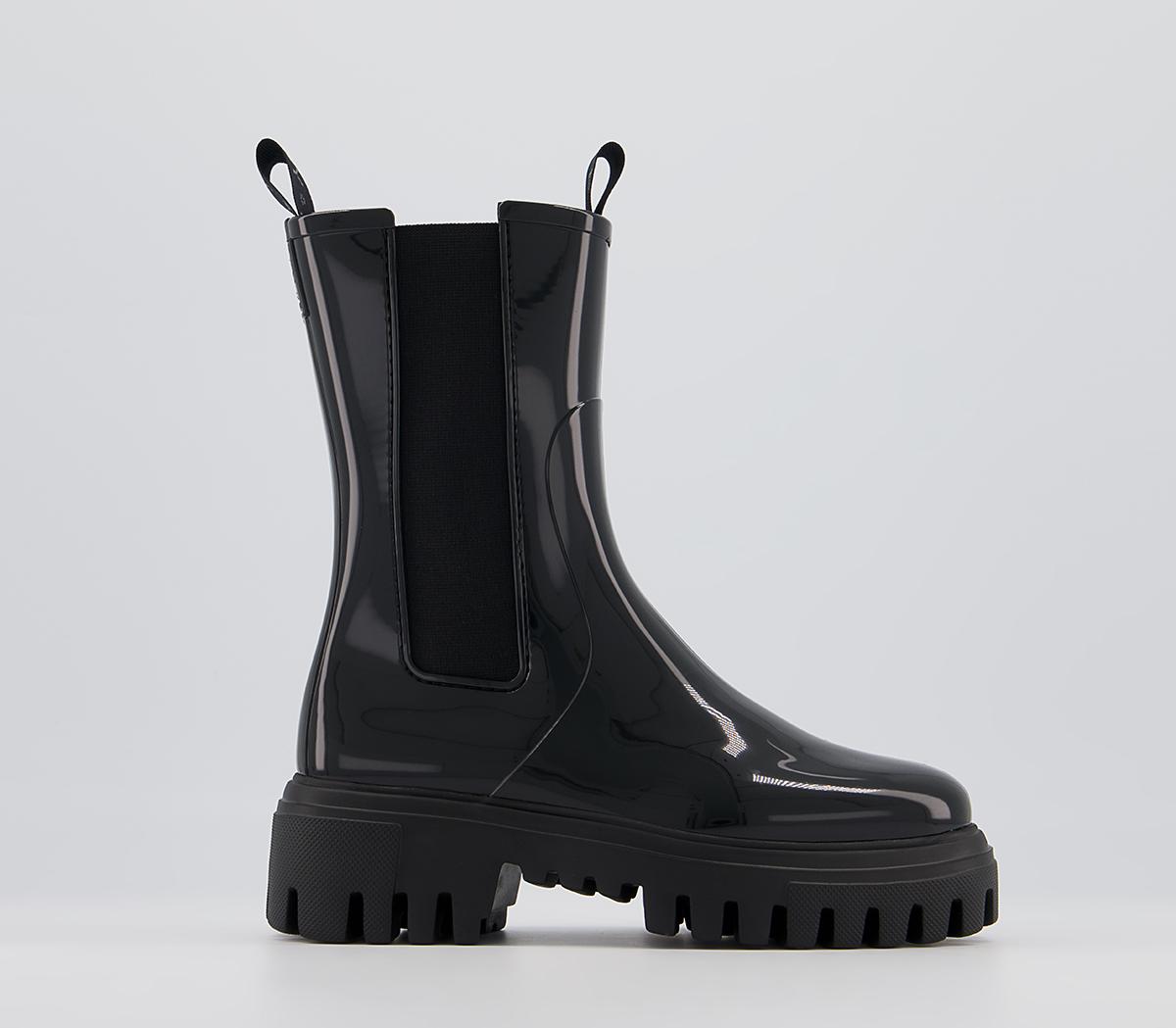 Lemon Jelly City Tall Rainboots Lemon Jelly City Tall Rainboots Black