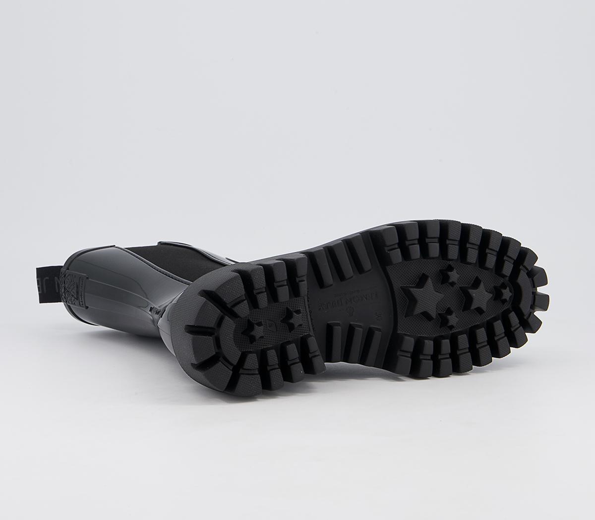 Lemon Jelly City Tall Rainboots Lemon Jelly City Tall Rainboots Black
