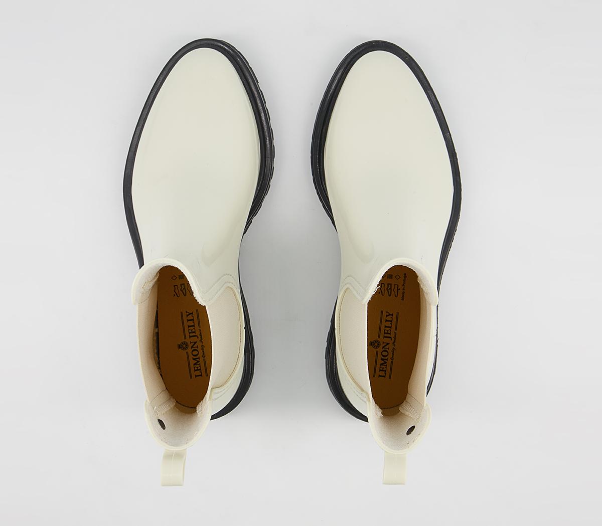 Lemon Jelly Block Chelsea Rainboots Lemon Jelly Block Chelsea Rainboots Cotton