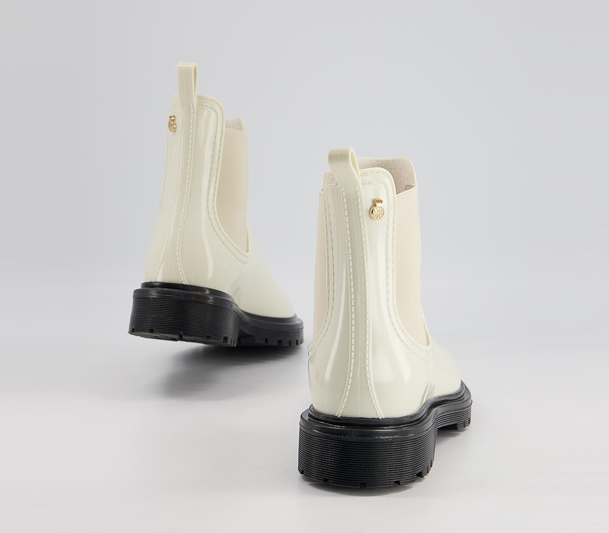 Lemon Jelly Block Chelsea Rainboots Lemon Jelly Block Chelsea Rainboots Cotton
