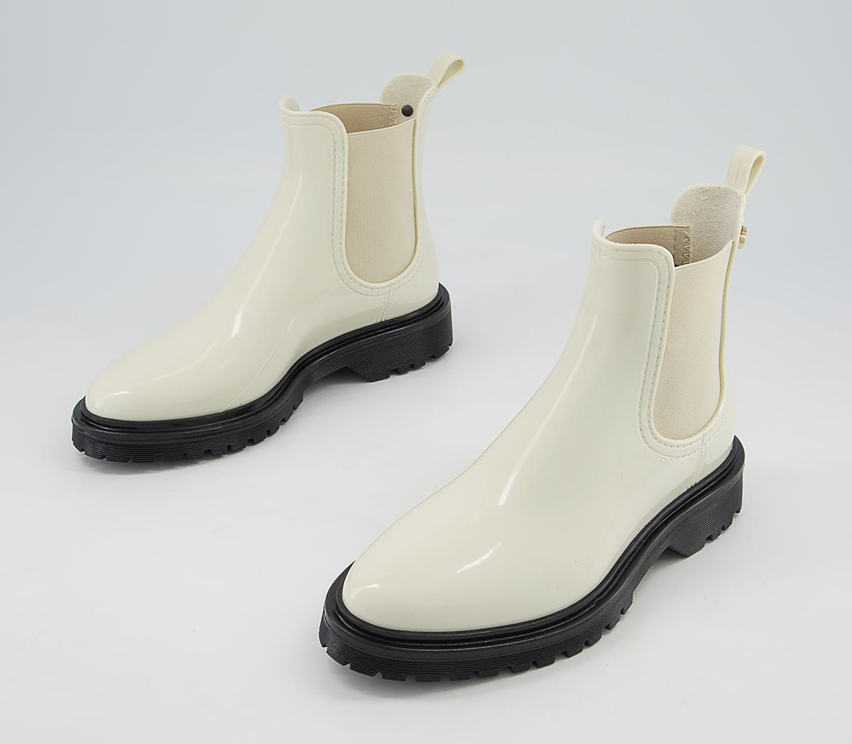Lemon Jelly Block Chelsea Rainboots Lemon Jelly Block Chelsea Rainboots Cotton