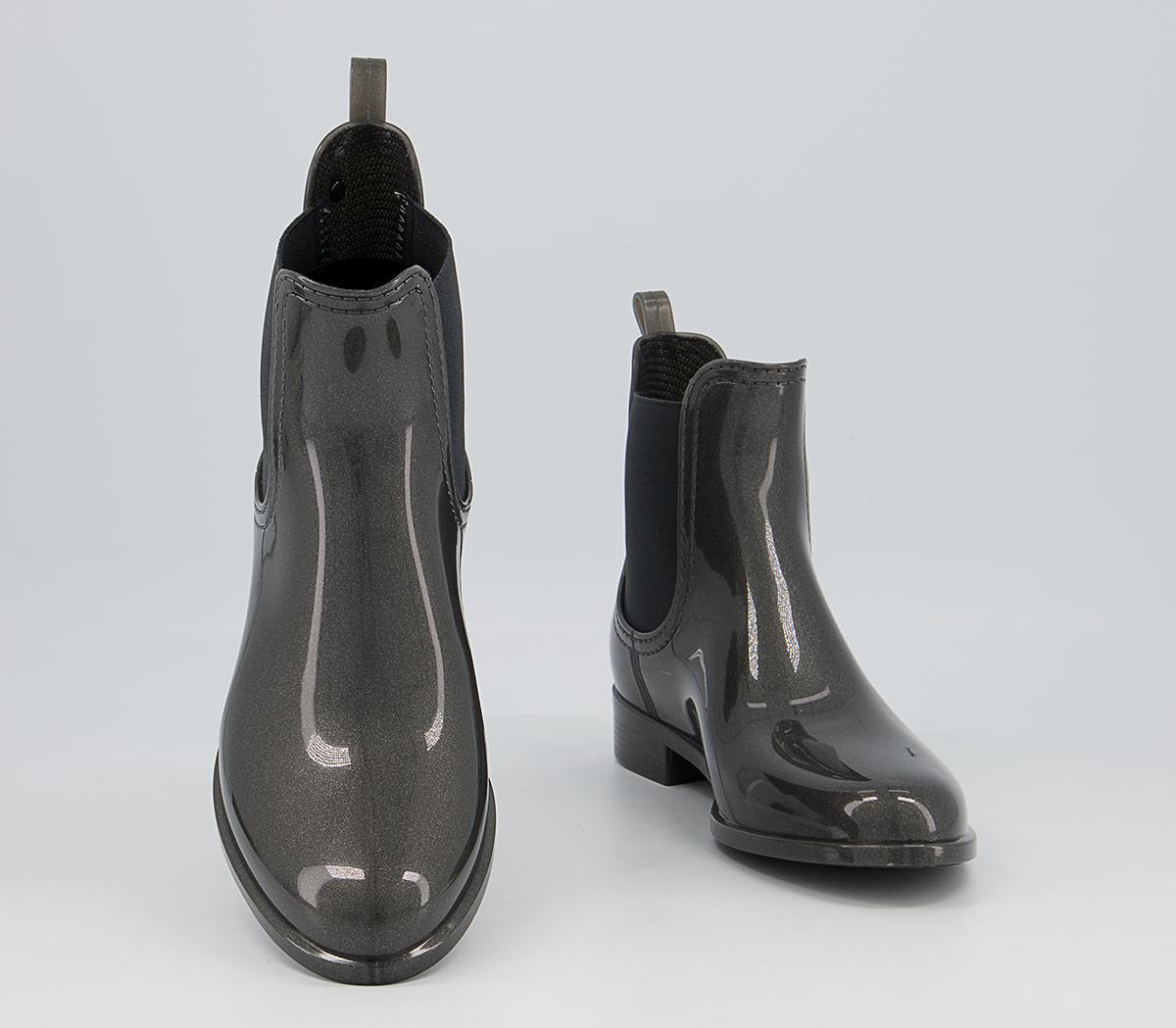 Lemon Jelly Comfy Chelsea Rainboots Lemon Jelly Comfy Chelsea Rainboots Metal Grey